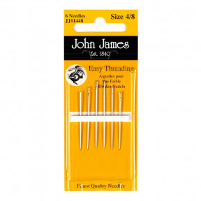 Набір голок для шиття №4/8 (6шт) John James JJ11448