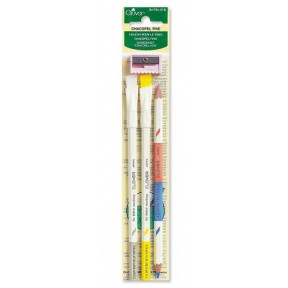 Олівець для тканини та точилка 418 Clover (Японія)