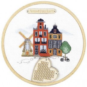 Набор для вышивания крестиком Чарівна Мить М-305 Амстердам