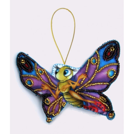 Набор для вышивания бисером Butterfly F009 Бабочка фото