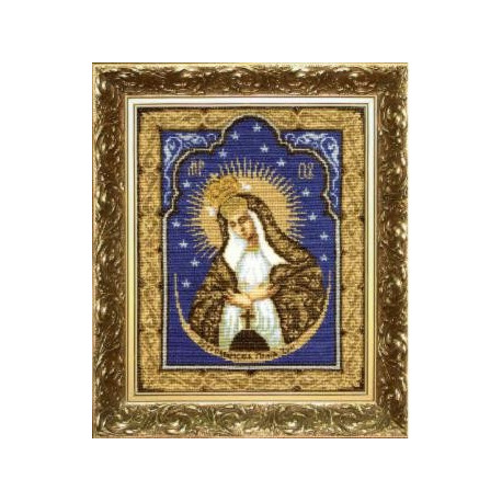 Набор для вышивки крестом Чарівна Мить 399ч Богородица