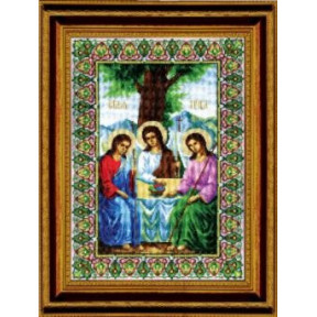 Набор для вышивки Чарівна Мить 344ч Икона Пресвятой Троицы фото