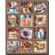 Набор для вышивки бисером на холсте Абрис Арт АВ-638 «Кофейная