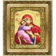 Набор для вышивки крестом Чарівна Мить 255ч Богородица