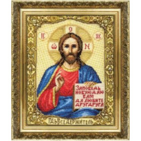 Набор для вышивки крестом Чарівна Мить 254ч Икона Господа Иисуса Христа
