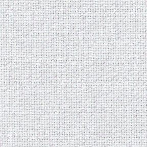 Ткань для вышивания 3793/11 Fein-Aida 18 (36х46см) белый с радужным люрексом