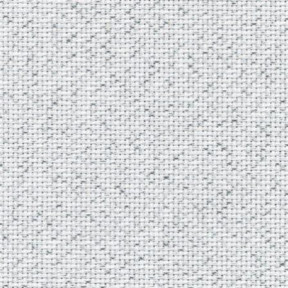 Тканина для вишивання 3793/17 Fein-Aida 18 (36х46см) білий зі сріблястим люрексом