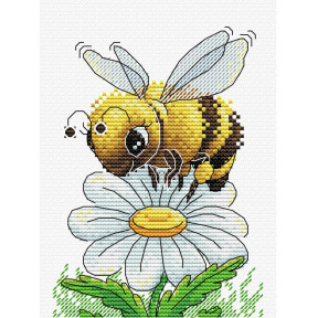 Набір для вишивання хрестиком МП Студія М-230 Працьовита бджілка