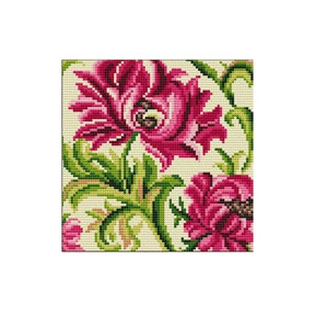 Подушка для вишивання хрестиком Collection DArt 5010 Elegant Rose Left