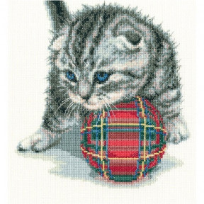 Набор для вышивки крестиком RTO M708 Игривый котенок