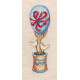 Набор для вышивки крестиком RTO CBE9009 - Топиарий-дерево