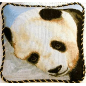 Набор для вышивки подушки Чарівна Мить 407ч Панда фото