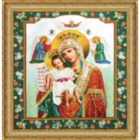Набір для вишивання бісером Картини Бісером Р-353 Ікона Божої Матері