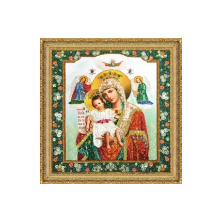 Набор для вышивания бисером Картины Бисером Р-353 Икона Божей
