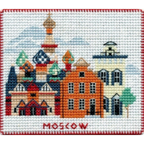 Набір для вишивання хрестиком Овен 1064 Столиці світу. Москва