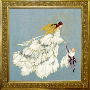 Схема для вышивания Lavender Lace LL52 Angel of Mercy 2 фото