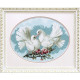 Набор для вышивки крестом Чарівна Мить А-165 Любовь и голуби