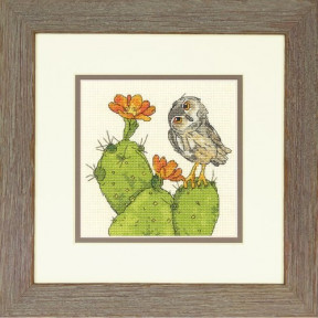 Набор для вышивания крестом Dimensions 70-65184 Prickly Owl фото