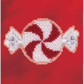 Набор для вышивания Mill Hill MH181732 Peppermint Candy фото