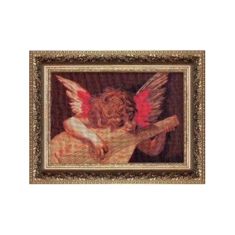 Набор для вышивки крестом Чарівна Мить 429ч Ангел с лютней фото