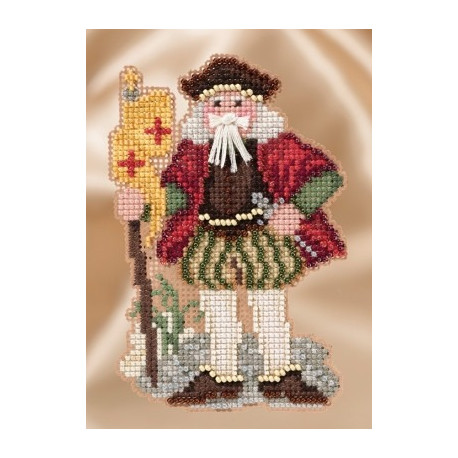 Набор для вышивания Mill Hill MH201633 Renaissance Genoa Santa