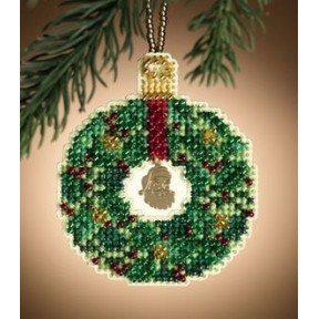 Набір для вишивання Mill Hill MH161305 Emerald Wreath