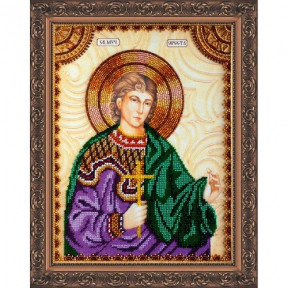 Набор для вышивания бисером иконы Абрис Арт АА-132 «Святой Орест»