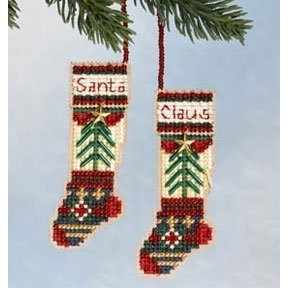 Набор для вышивания Mill Hill MH166304 Santas Stockings