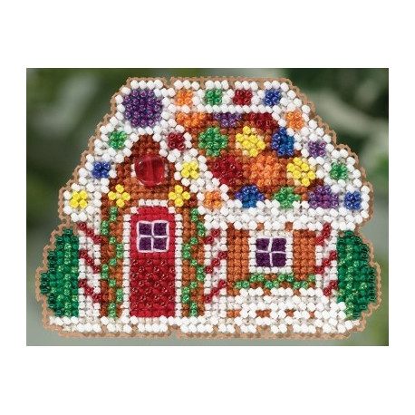 Набір для вишивання Mill Hill MH185305 Gingerbread Cottage фото