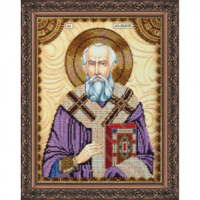 Набор для вышивания бисером иконы Абрис Арт АА-121 «Святой Афанасий»