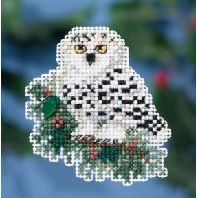 Набор для вышивания Mill Hill MH181633 Snowy Owlet