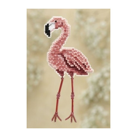 Набір для вишивання Mill Hill MH180105 Flamingo фото