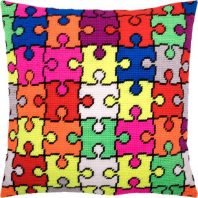 Набор для вышивки подушки Чарівниця V-217 Мозаика фото