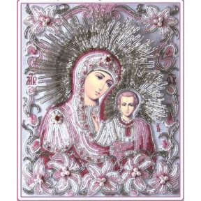 Набор для вышивания бисером  Изящное Рукоделие БП-138 Венчальные пары Богородица Казанская