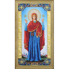 Набор для вышивания бисером  Картины Бисером Р-363 Икона Божей Матери Нерушимая стена