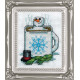 Набір для вишивання Design Works dw519 Cocoa Snowman фото