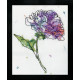 Набір для вишивання Design Works 2972 Lilac Floral фото