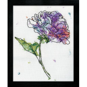 Набор для вышивания Design Works 2972 Lilac Floral фото