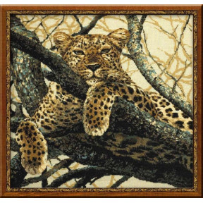 Набор для вышивки крестом Риолис 937 Леопард