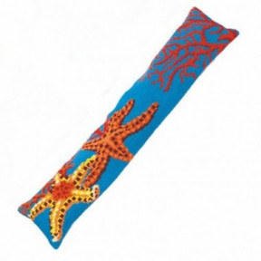Подушка для вишивання хрестиком Collection DArt 5149 Etoile et Corail Massif