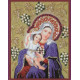 Набор для вышивания бисером Изящное Рукоделие НВ-004 Богородица