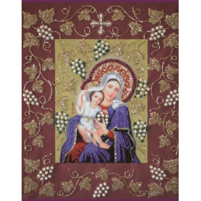Набор для вышивания бисером Изящное Рукоделие НВ-003 Богородица Покрывающая в рамке