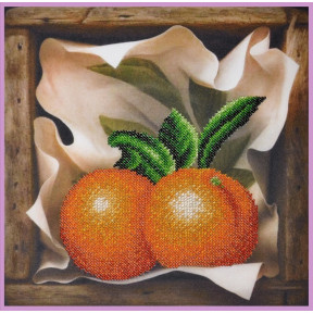 Набор для вышивания бисером Картины Бисером Р-385 Апельсин