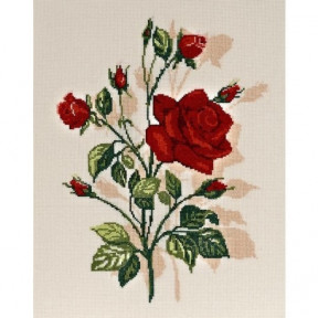 Набір для вишивання хрестиком Alisena 1159а Троянда фото