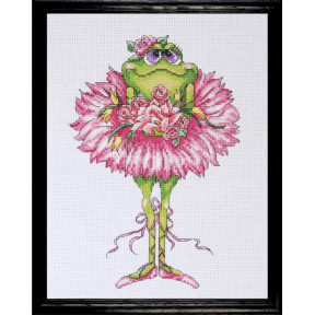 Набір для вишивання Design Works 2756 Frog Bouquet