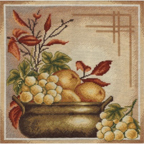 Набір для вишивання хрестиком Panna Н-1587 Грона стиглого винограду
