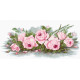 Набір для вишивання хрестиком Luca-S Романтичні троянди B2353