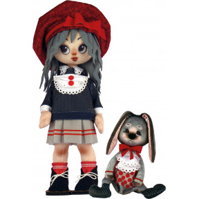 Набор для шитья куклы и мягкой игрушки ZooSapiens К1073 Девочка