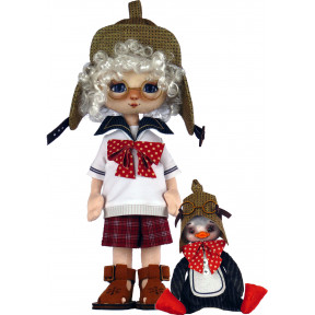 Набор для шитья куклы и мягкой игрушки ZooSapiens К1078 Мальчик
