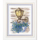Набір для вишивання хрестиком Овен 1153 Ліхтар з квітами фото